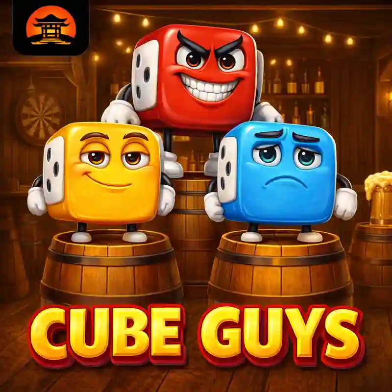 Cube Guys slot game interface by kickbet